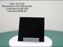 3.45 pouces Panneau tactile capacitif personnalisé Résolution 800*480 pixels Luminosité 500 nits Haute luminosité